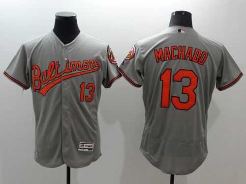 Baltimore Orioles #13 Manny Machado Gray 2016 Flexbase Authentic Collection Stitched Jersey,We sell and wholesale Baltimore Orioles #13 Manny Machado Gray 2016 Flexbase Authentic Collection Stitched Jersey on line form chian!